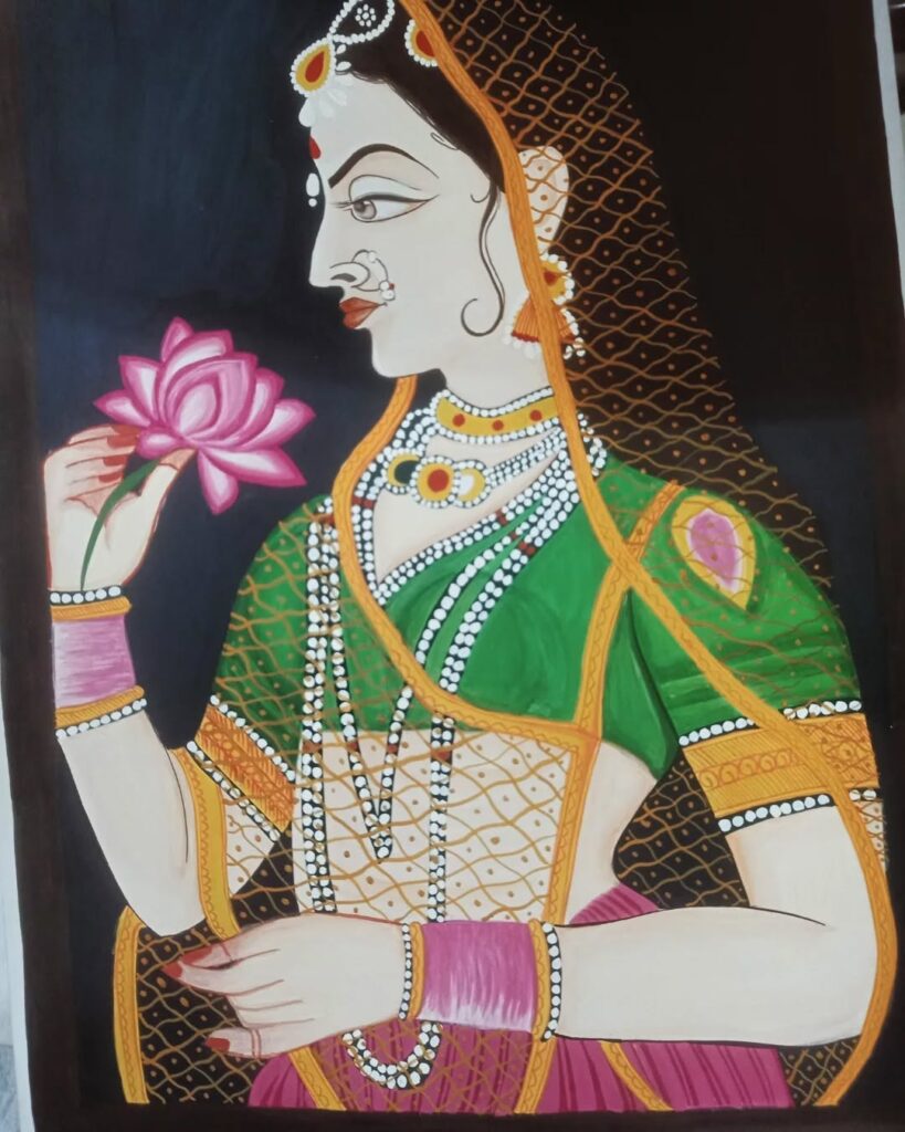 indian folk art ( rajasthani painting)