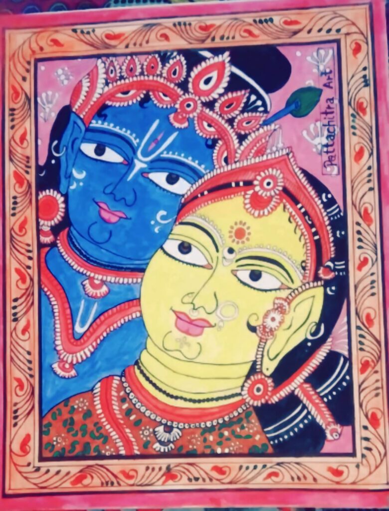 indian folk art ( pattachitra)
