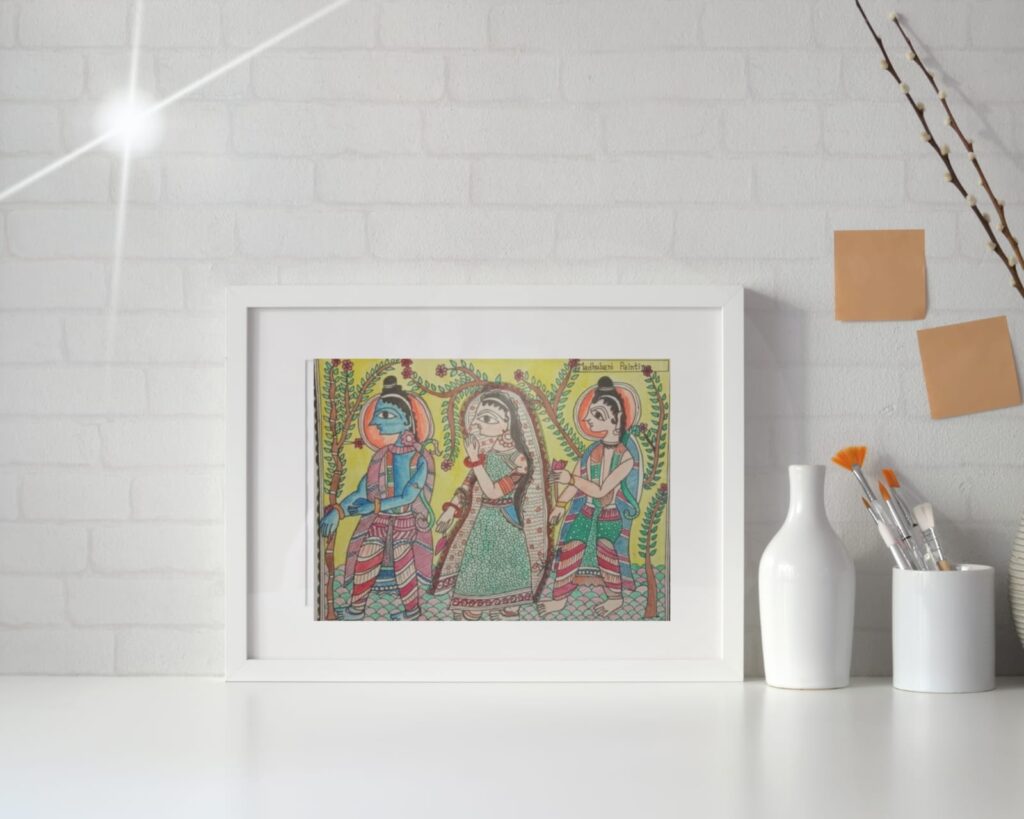 indian folk art (madhubani)